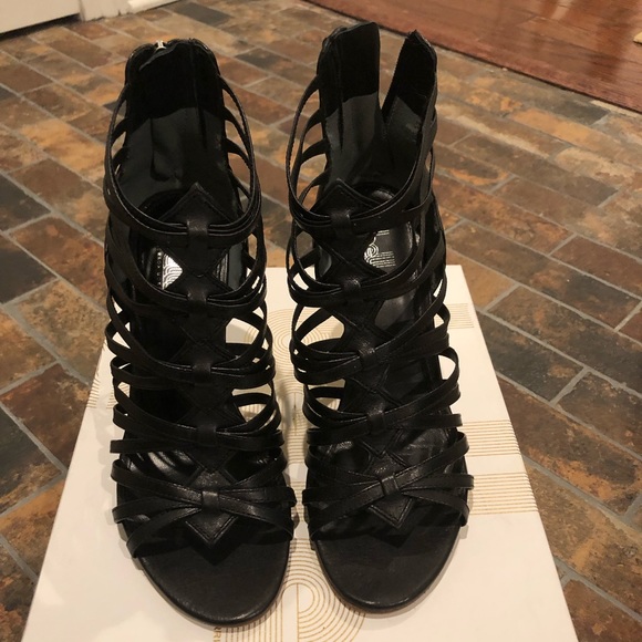 Belle by Sigerson Morrison Annie wedge sandals 7 - Picture 2 of 5